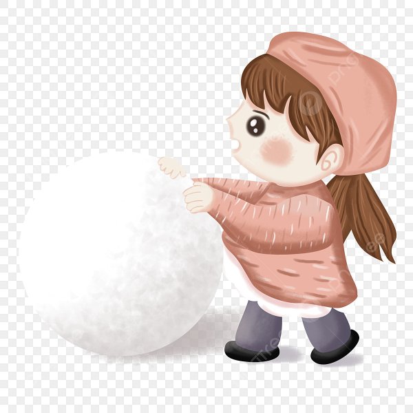 Снежный ком картинка для детей