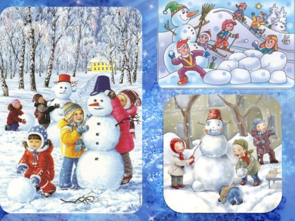 Зимние проекты для дошкольников