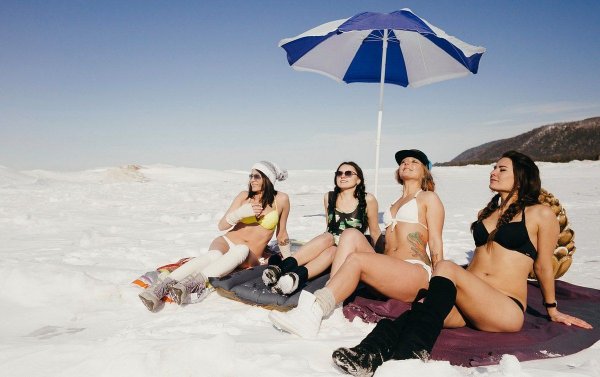 Белые пляжи Сибири