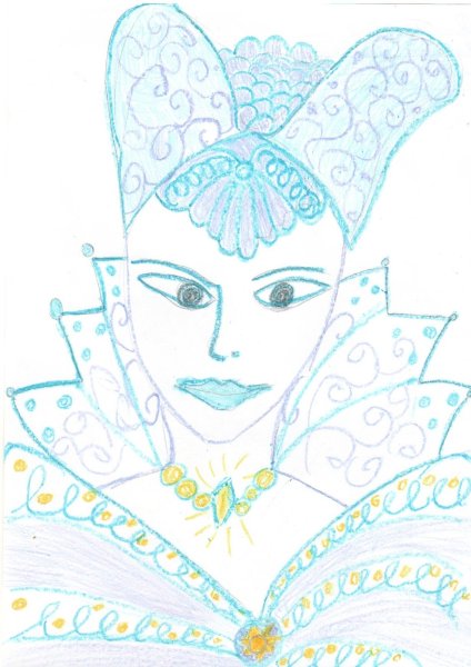 Королева рисунок