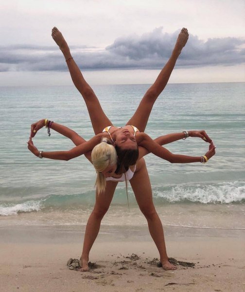 Приколы на пляже