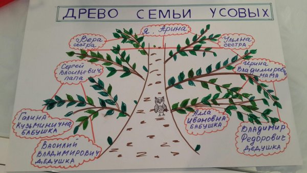 Нарисовать родословную