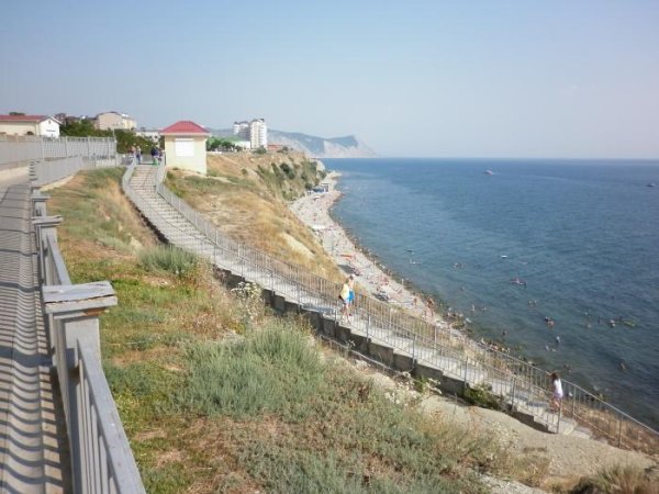 Крутой берег Анапа пляж