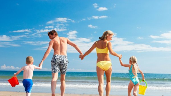 Анапа семья море