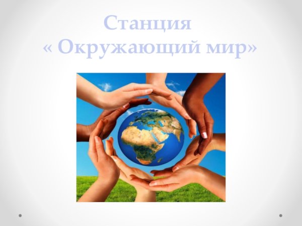 Станция окружающий мир