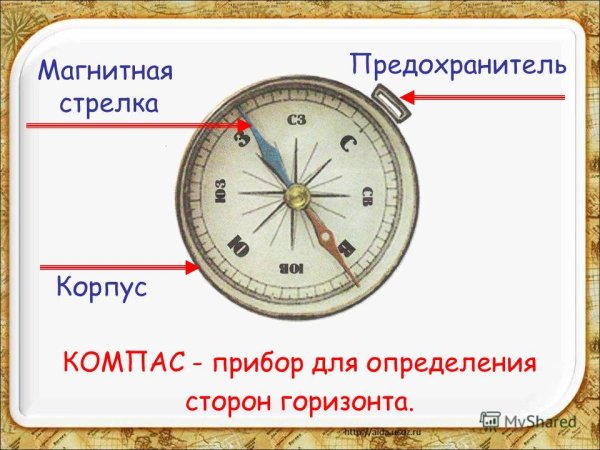 Составные части компаса