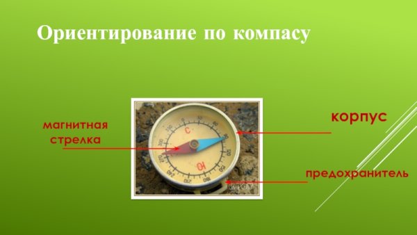 Ориентирование на местности по компасу