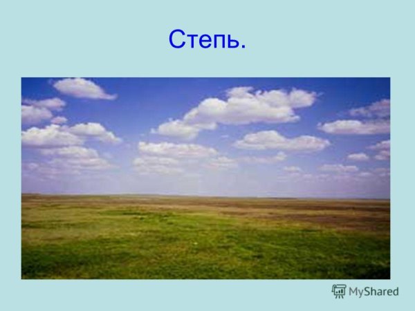 Степь надпись