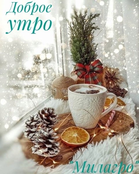 Снежное утро