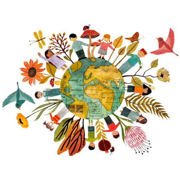 Разные культуры иллюстрация