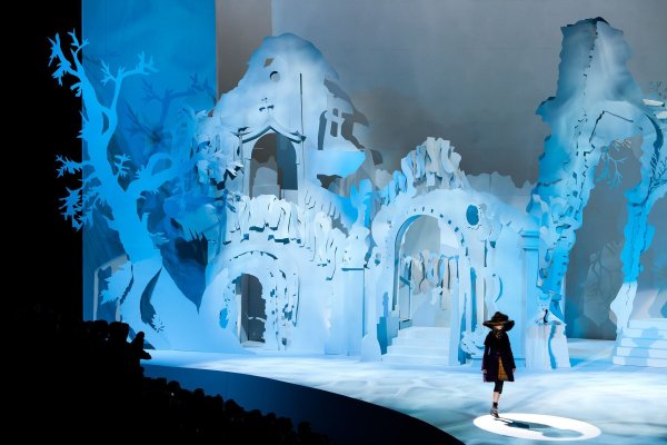 Сценография Снежная Королева