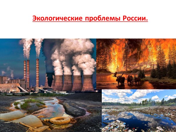 Экологические проблемы России