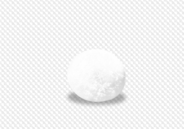 Снежки без фона