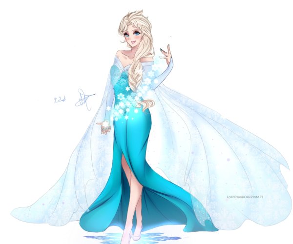 Elsa в полный рост