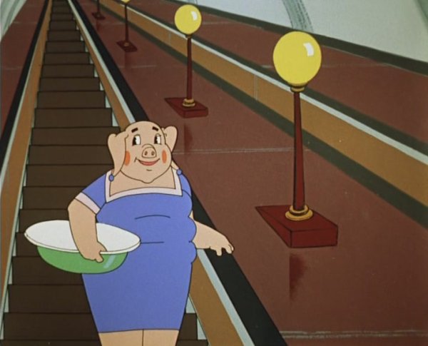 Ну погоди свинья в тазике