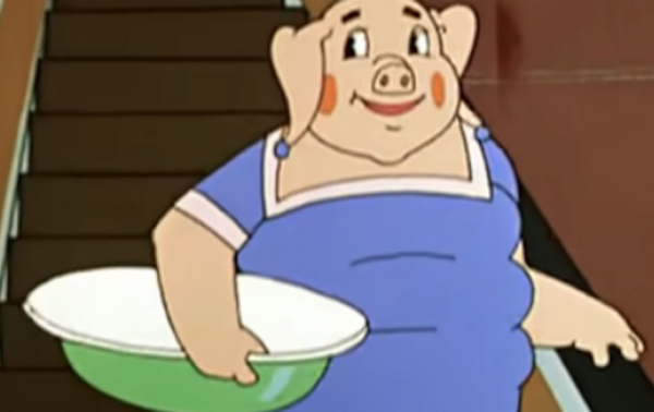 Ну погоди свинья в тазике