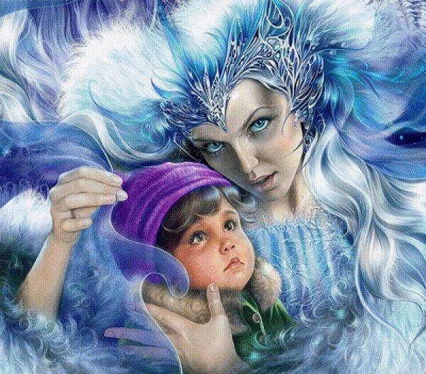 Снежная Королева иллюстрации Инны Кузубовой