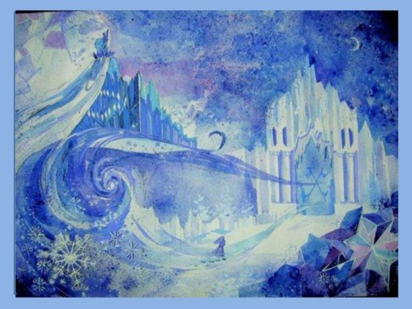 Замок снежной королевы 2 класс