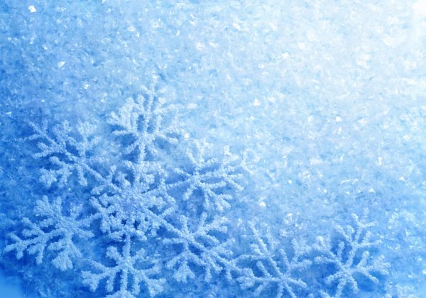 Снежный фон