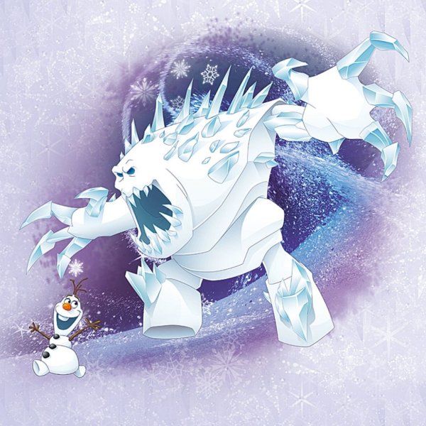 Монстр ледяной Эльзы