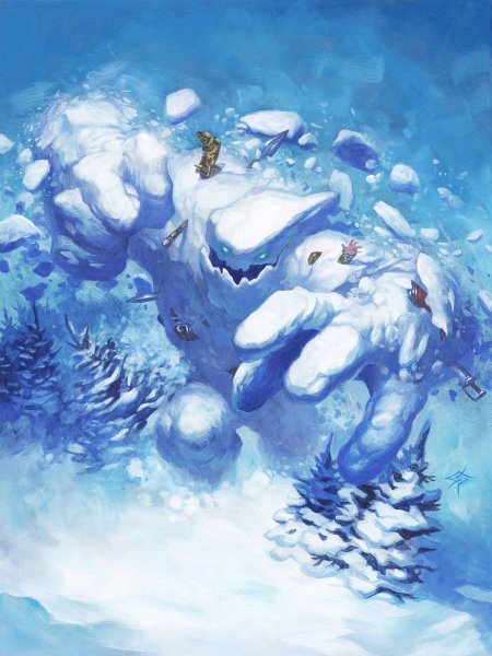 Ледяной Элементаль Hearthstone