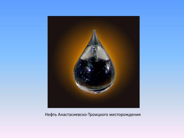 Полезные ископаемые нефть
