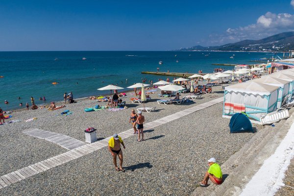 Пляж Барракуда Адлер