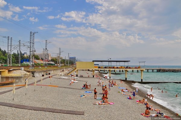 Курортный городок Адлер Фрегат