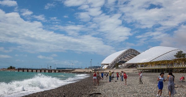 Центральный пляж Сочи