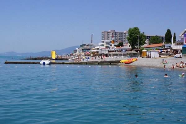 Центральный городской пляж Адлер