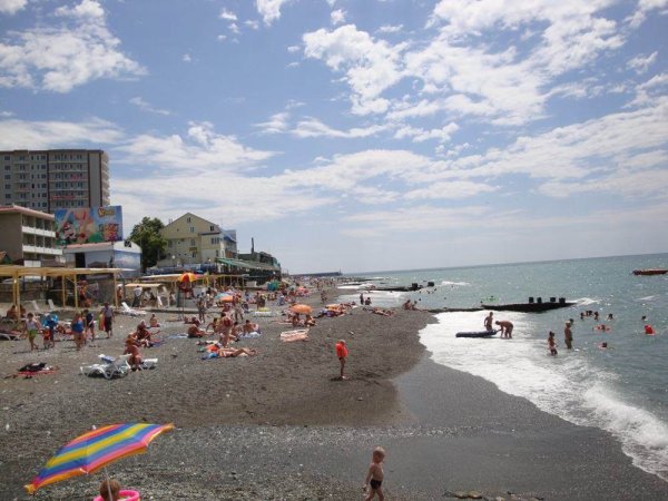 Центральный городской пляж Адлер