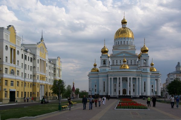 Республика Мордовия город Саранск храм Ушакова