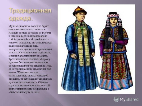 Национальные костюмы народов Забайкалья проект