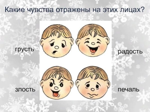 Эмоции для малышей