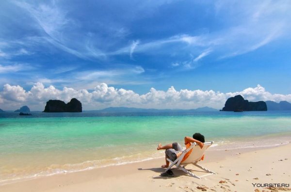 Тайланд море пляж