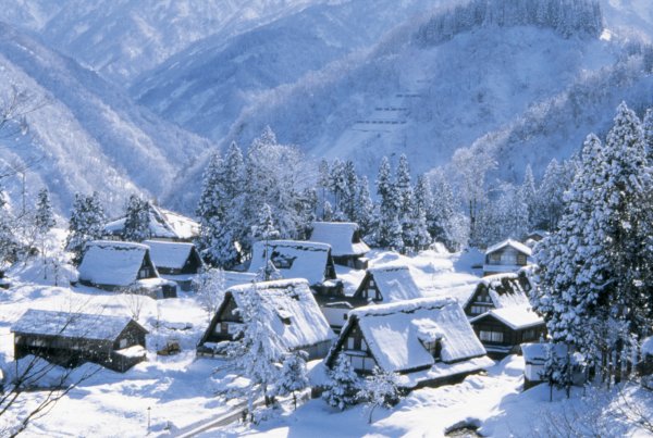 Немецкая Горная деревня зимой