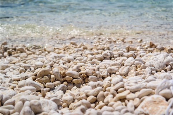 Евпатория галечный пляж