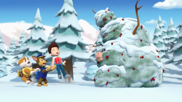 Щенячий патруль снежный монстр