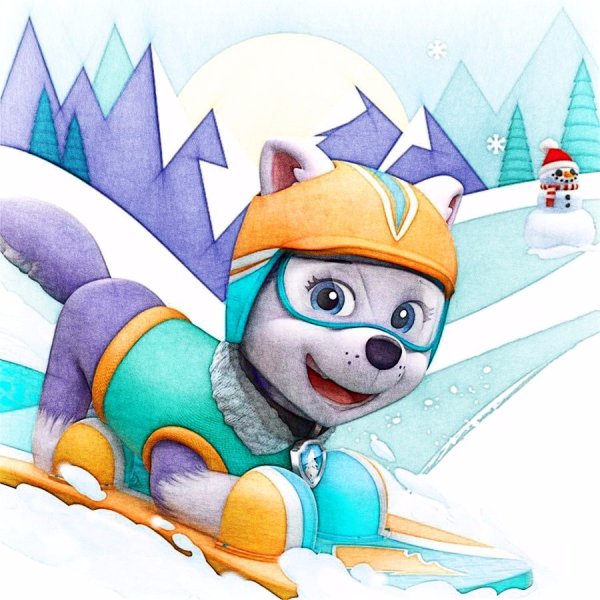 Щенячий патруль Эверест арт