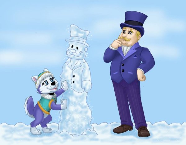 Щенячий патруль мер Хамденгер