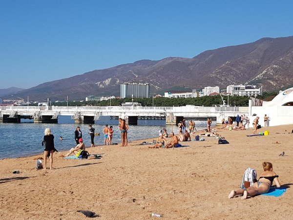 Геленджик пляж