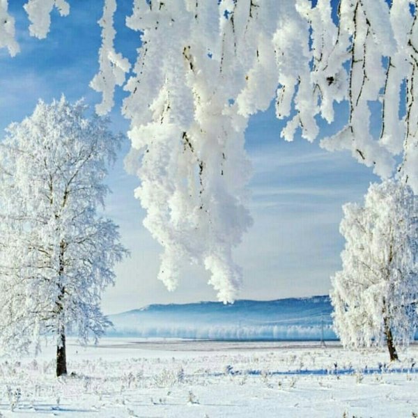 Облака зимой