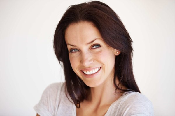 Лицо женщины в 40 лет