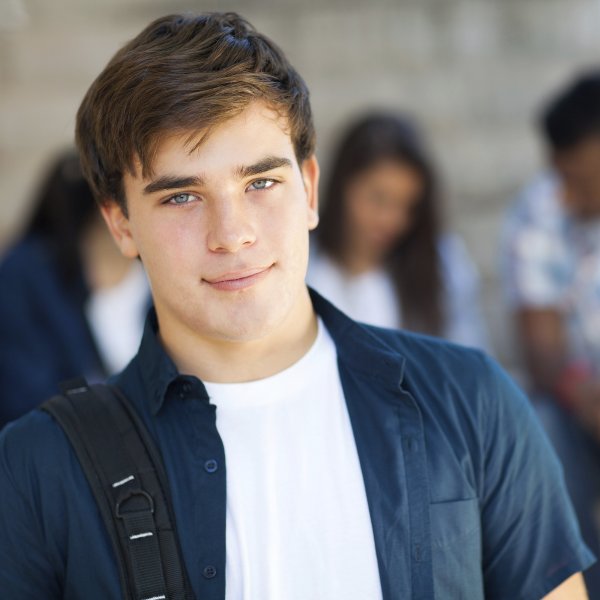 Красивый студент