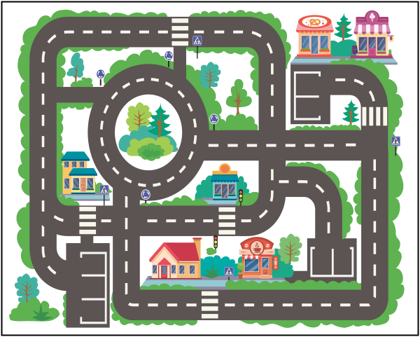 Дорога для машинок для детей