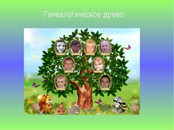 Генеалогическое дерево моей семьи