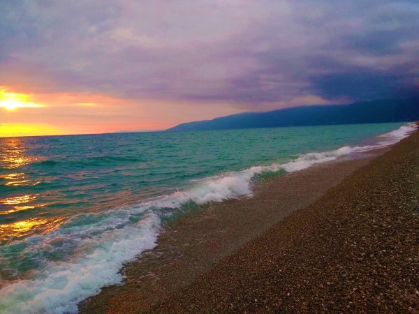 Пляж Алахадзы Абхазия