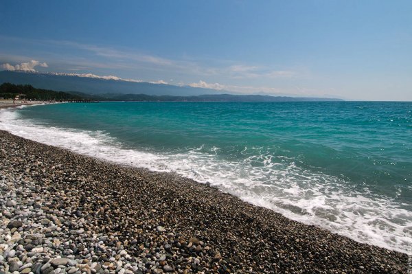 Черное море Абхазия Пицунда