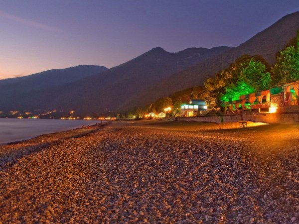 Набережная Гагра Абхазия