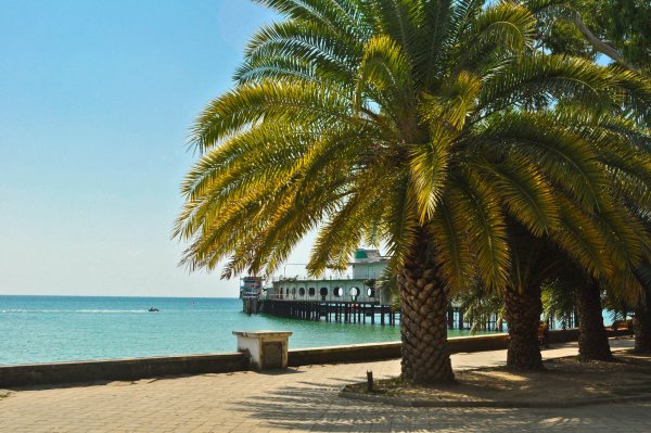 Абхазия Сухум берег